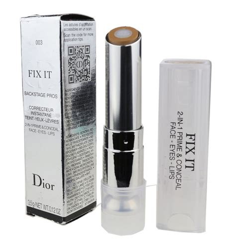 fashion fix by dior|dior fix it concealer blemishes.